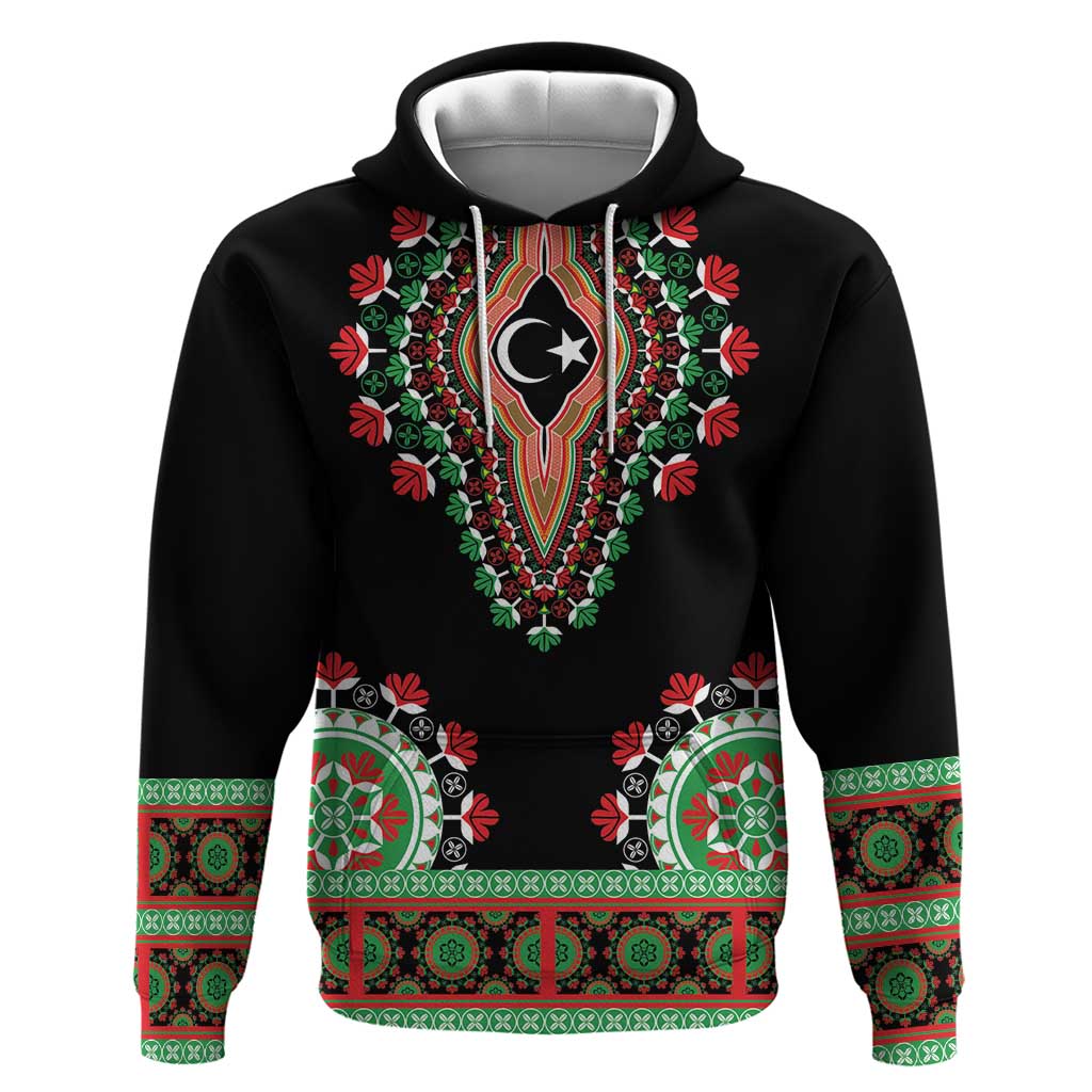 Libya Barbary Lion Hoodie Dashiki Simple Style LT05