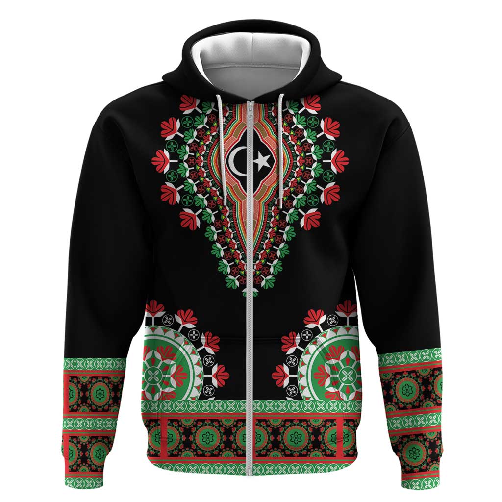 Libya Barbary Lion Hoodie Dashiki Simple Style LT05