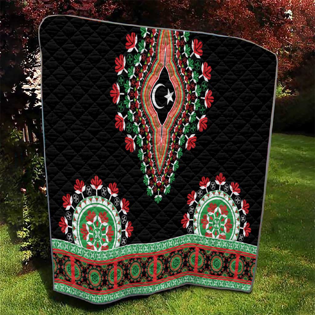 Libya Barbary Lion Quilt Dashiki Simple Style LT05