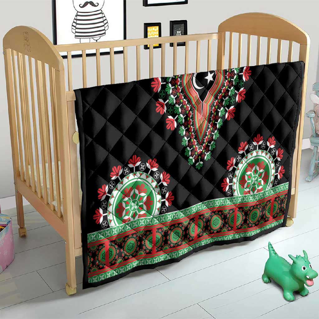 Libya Barbary Lion Quilt Dashiki Simple Style LT05