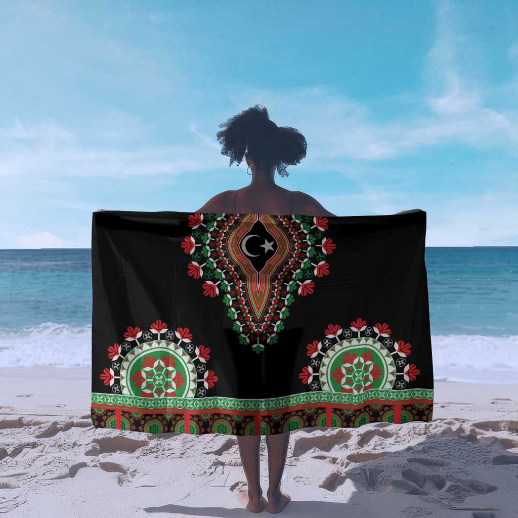 Libya Barbary Lion Sarong Dashiki Simple Style LT05