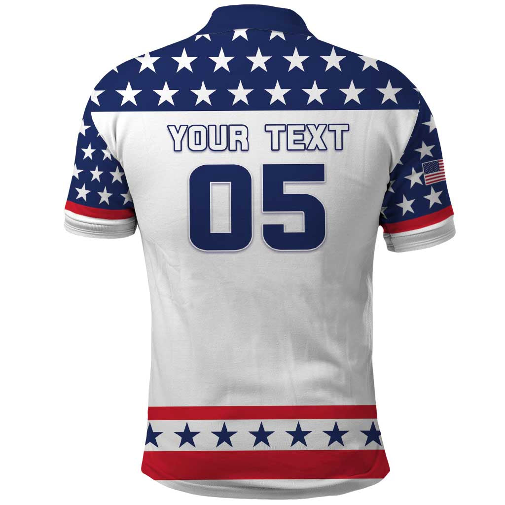 Custom United States Hockey Polo Shirt Go Champions USA LT05