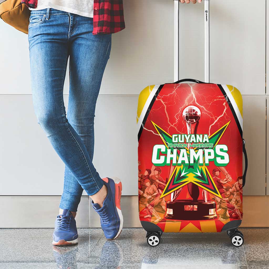 Guyana Cricket Luggage Cover Amazon Warriors Glorious Victory LT05