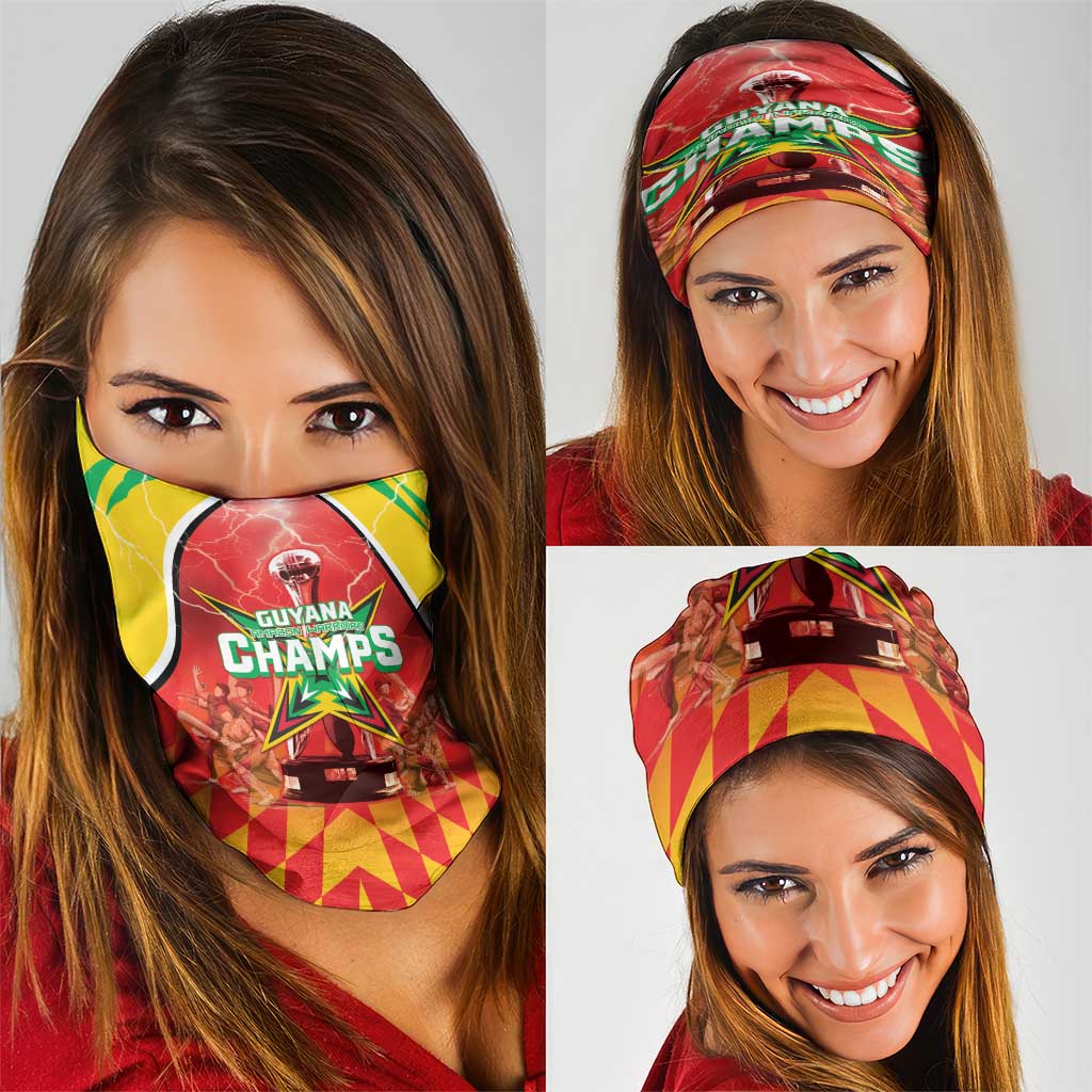 Guyana Cricket Neck Gaiter Amazon Warriors Glorious Victory LT05