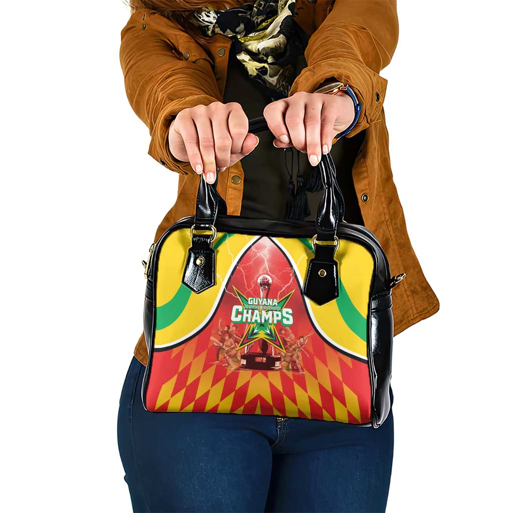 Guyana Cricket Shoulder Handbag Amazon Warriors Glorious Victory LT05