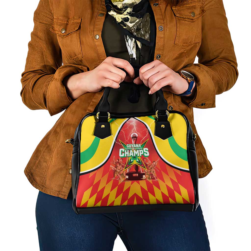 Guyana Cricket Shoulder Handbag Amazon Warriors Glorious Victory LT05