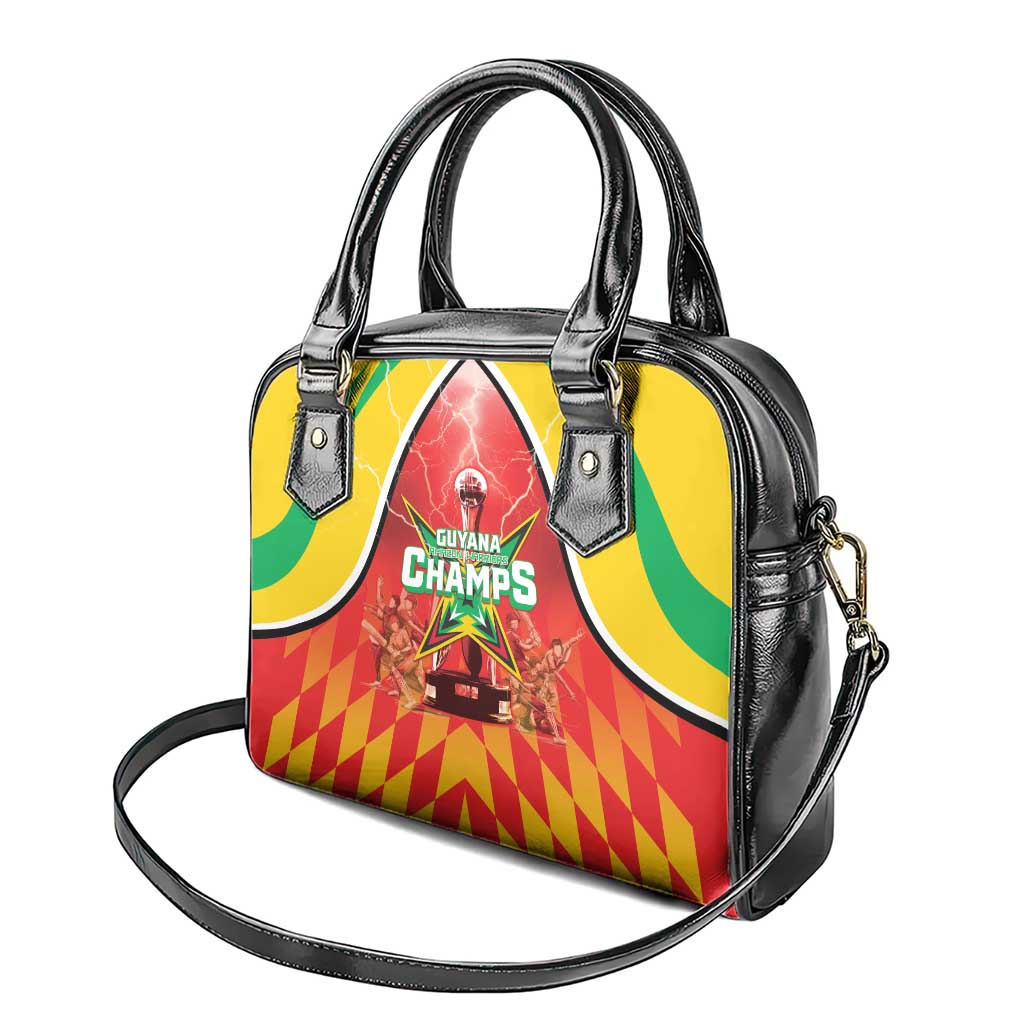 Guyana Cricket Shoulder Handbag Amazon Warriors Glorious Victory LT05