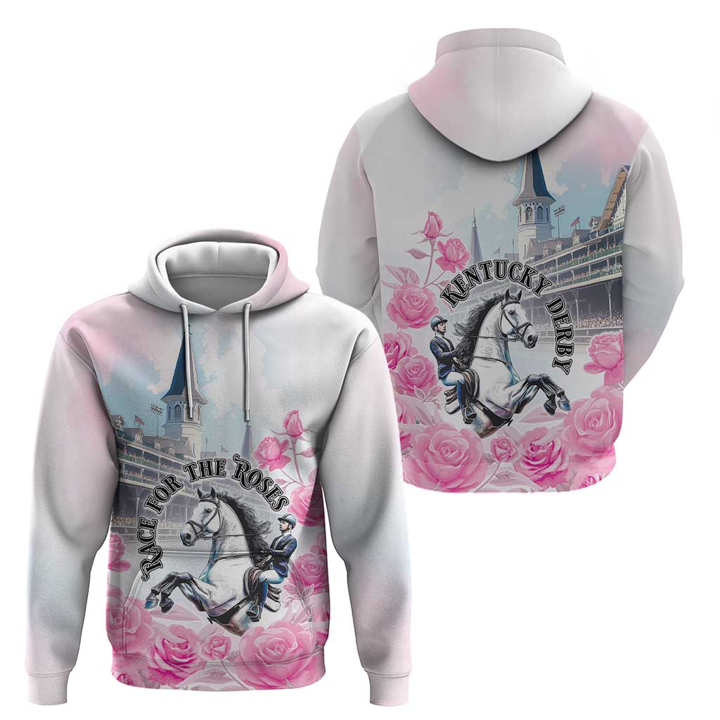 Kentucky Horse Race Hoodie Race For The Roses Churchill Downs LT05