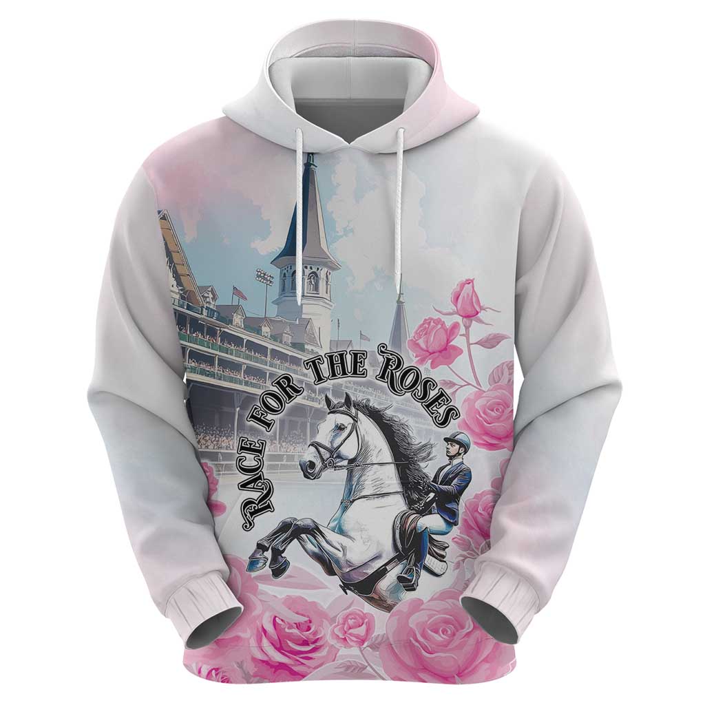 Kentucky Horse Race Hoodie Race For The Roses Churchill Downs LT05