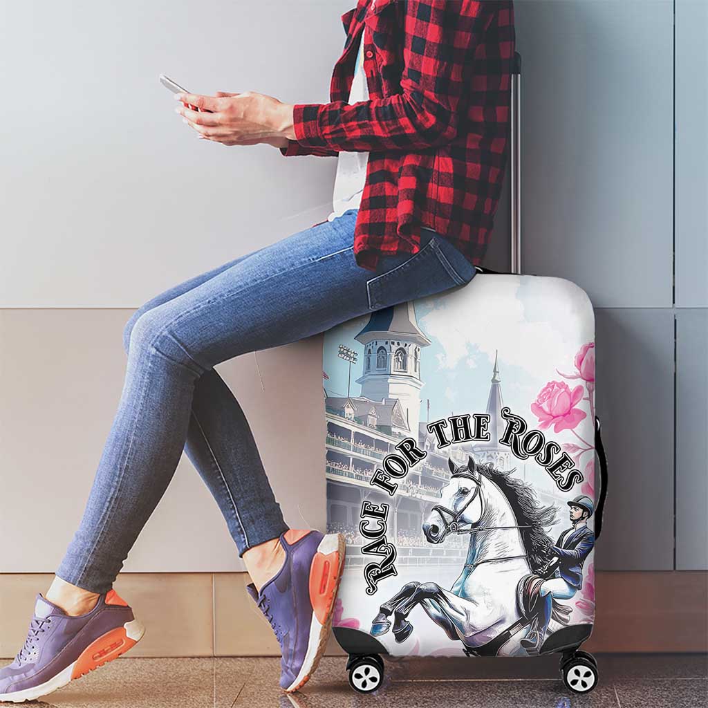 Kentucky Horse Race Luggage Cover Race For The Roses Churchill Downs LT05