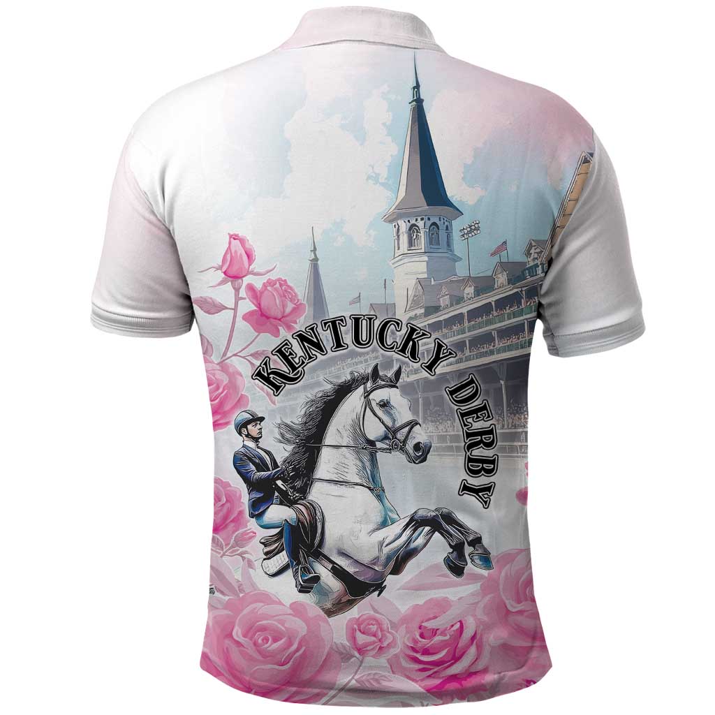 Kentucky Horse Race Polo Shirt Race For The Roses Churchill Downs LT05