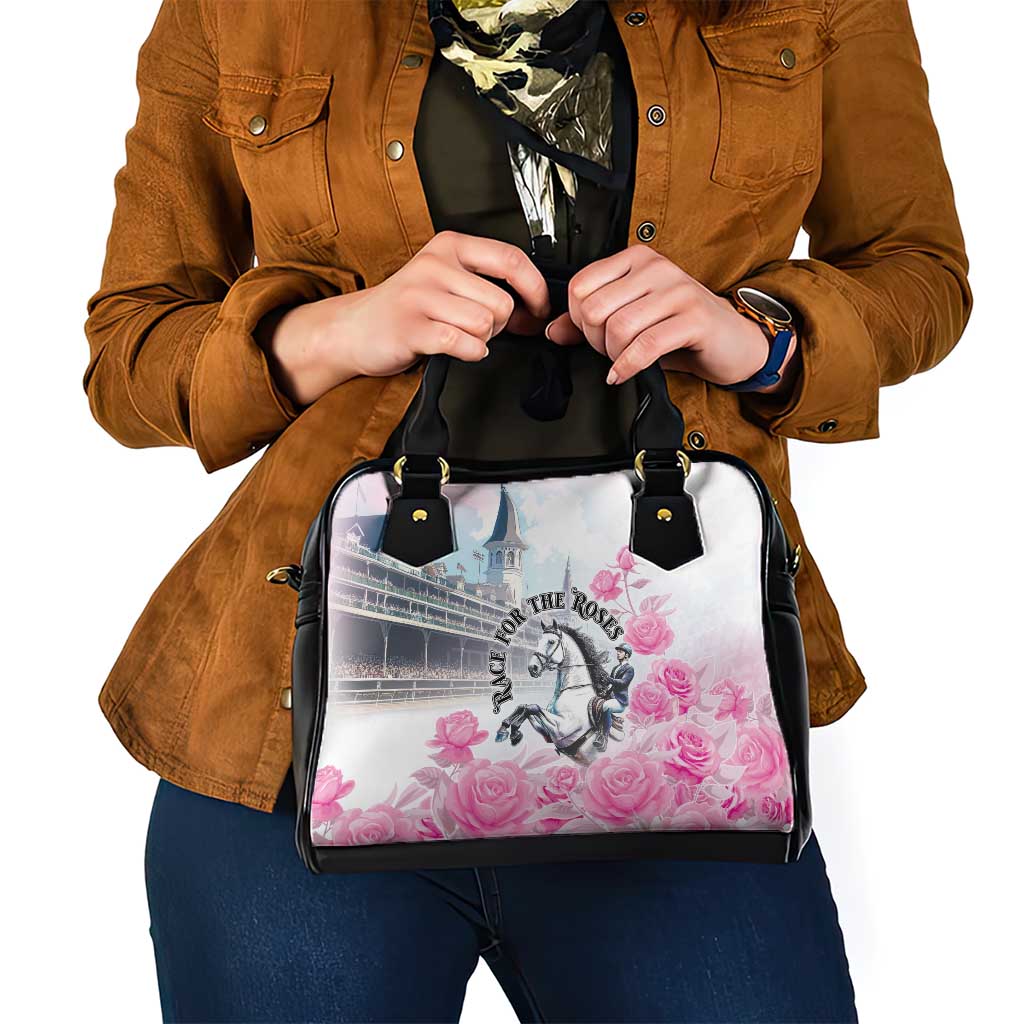 Kentucky Horse Race Shoulder Handbag Race For The Roses Churchill Downs LT05