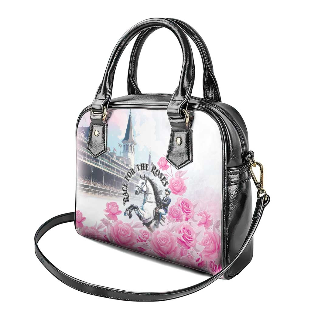 Kentucky Horse Race Shoulder Handbag Race For The Roses Churchill Downs LT05