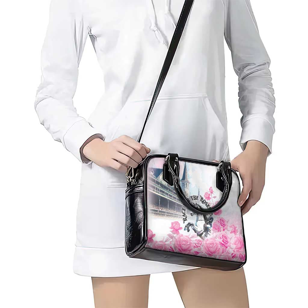 Kentucky Horse Race Shoulder Handbag Race For The Roses Churchill Downs LT05