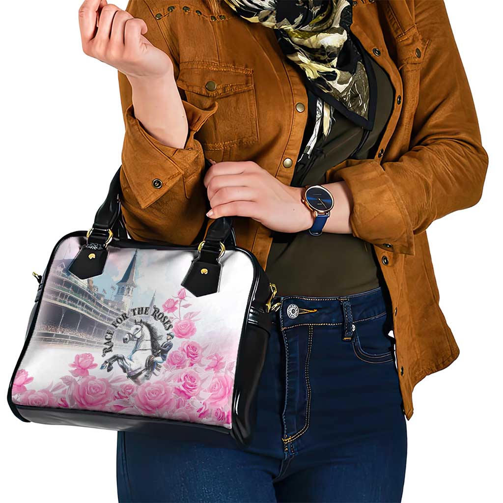 Kentucky Horse Race Shoulder Handbag Race For The Roses Churchill Downs LT05