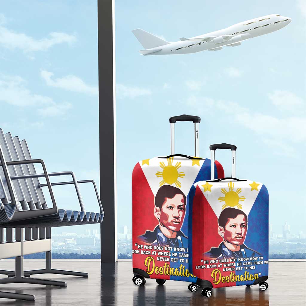 Philippines Filipinos Luggage Cover Jose Rizal Flag Style LT05