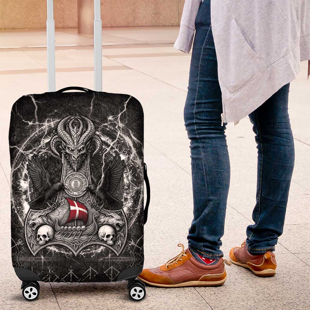 Denmark Viking Luggage Cover Odin's Raven Legacy LT05