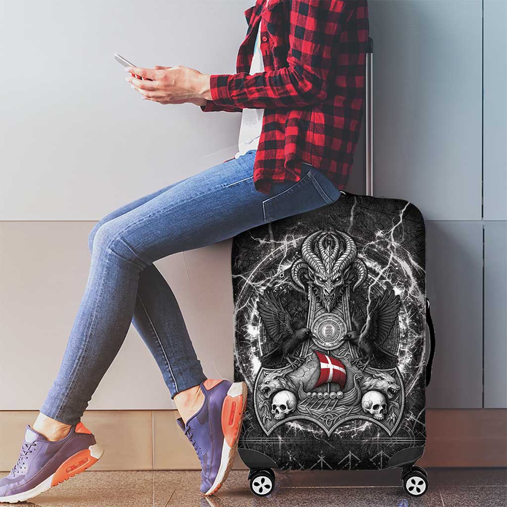 Denmark Viking Luggage Cover Odin's Raven Legacy LT05