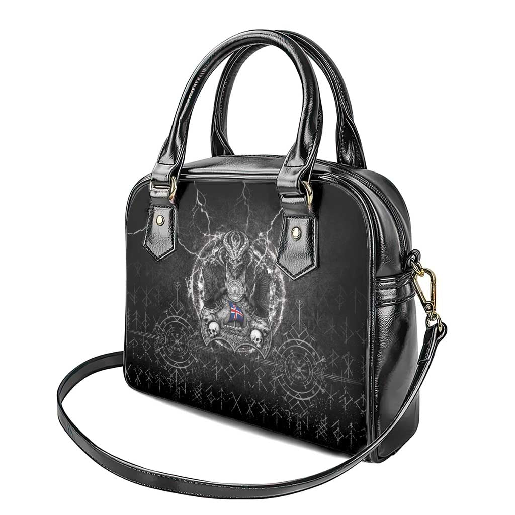 Iceland Viking Shoulder Handbag Odin's Raven Legacy LT05