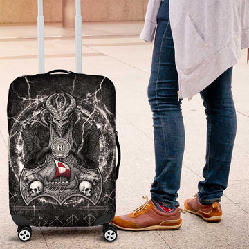 Greenland Viking Luggage Cover Odin's Raven Legacy LT05