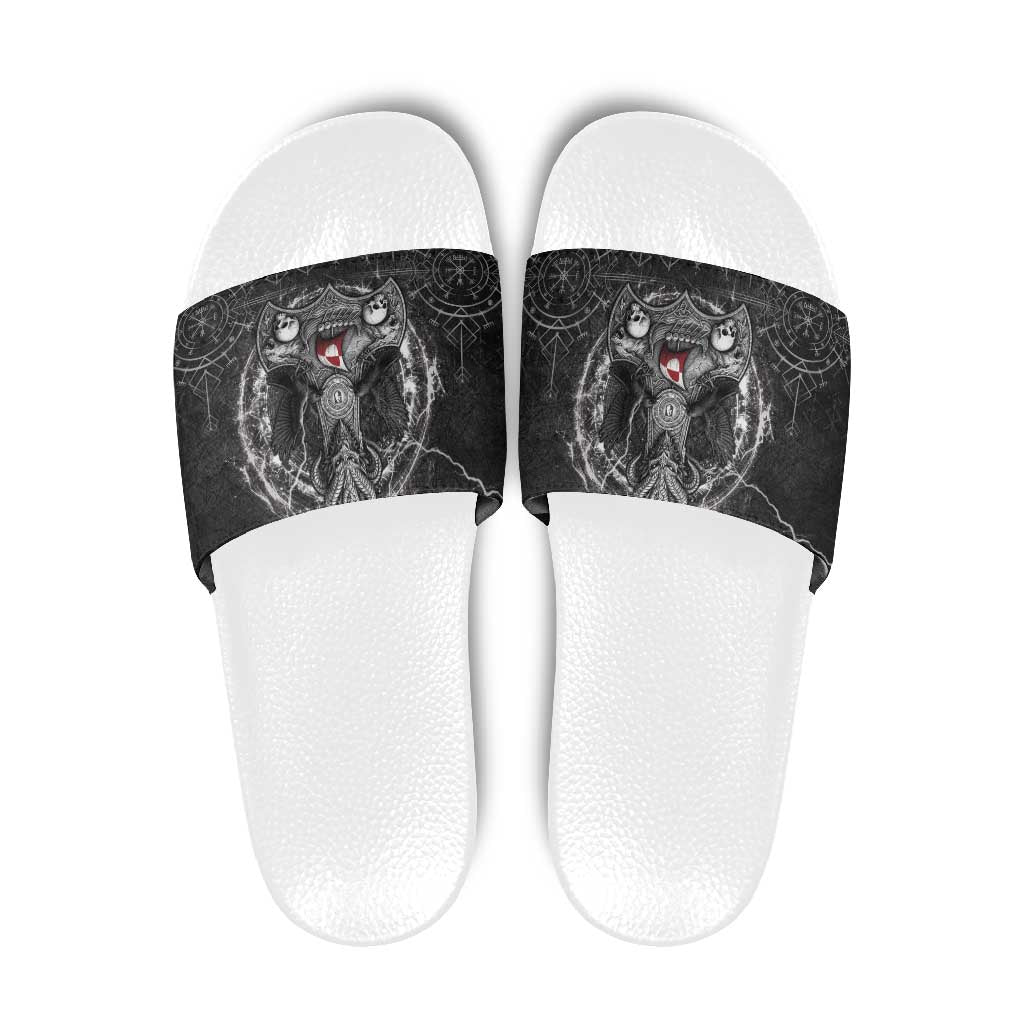Greenland Viking Slide Sandals Odin's Raven Legacy LT05