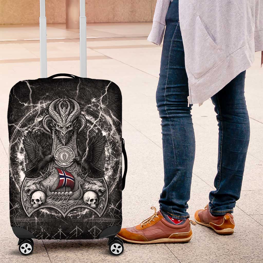 Norway Viking Luggage Cover Odin's Raven Legacy LT05