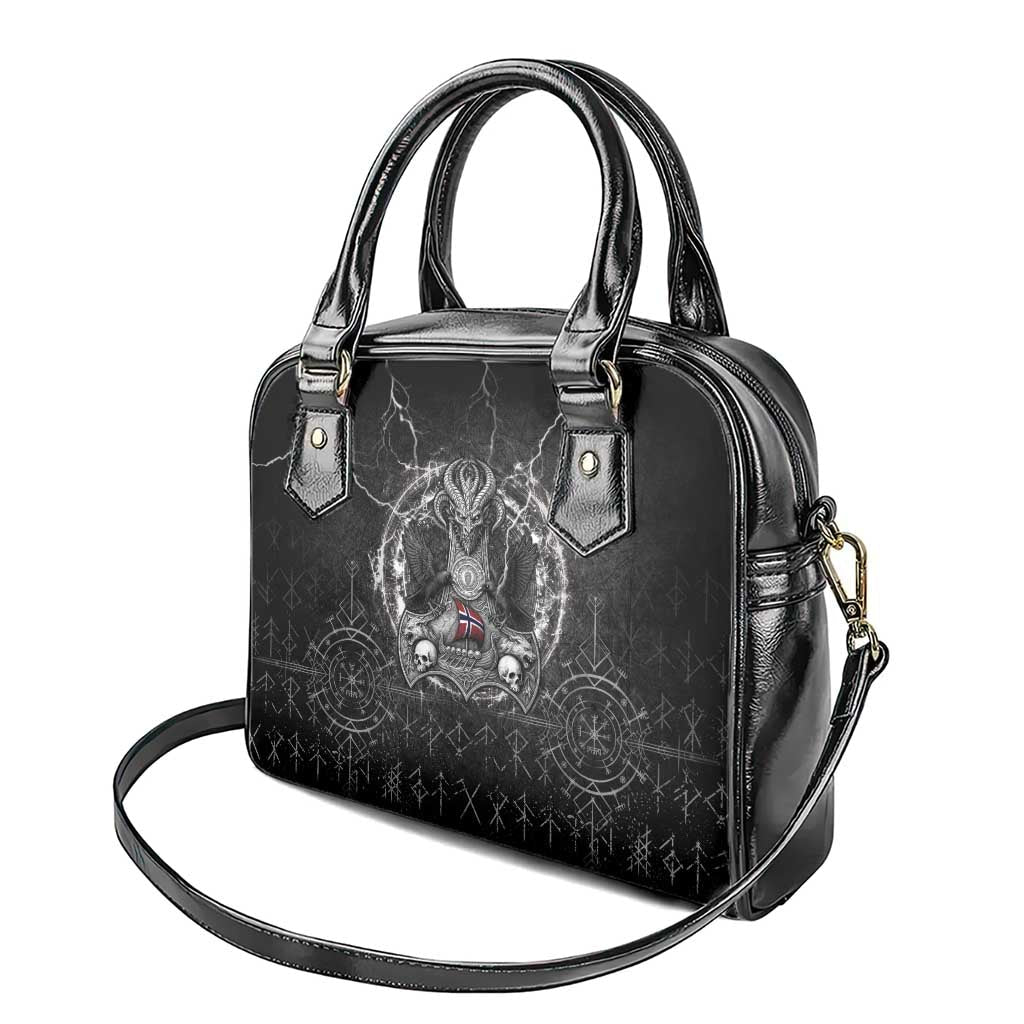 Norway Viking Shoulder Handbag Odin's Raven Legacy LT05