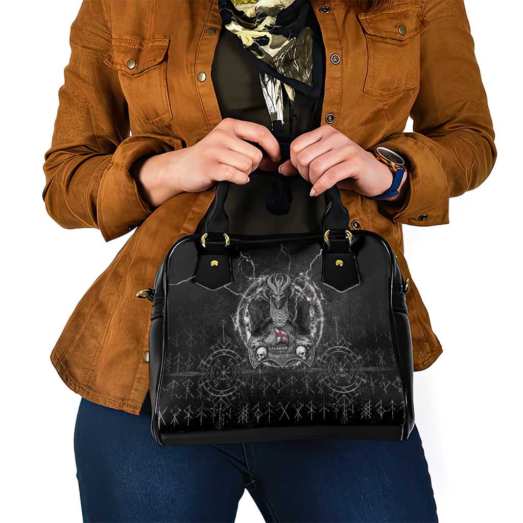 Faroe Islands Viking Shoulder Handbag Odin's Raven Legacy LT05