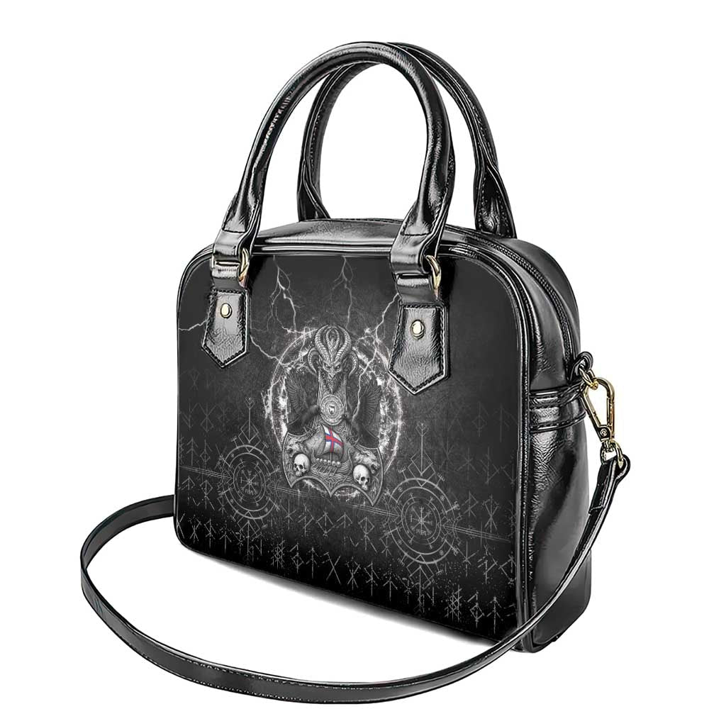 Faroe Islands Viking Shoulder Handbag Odin's Raven Legacy LT05