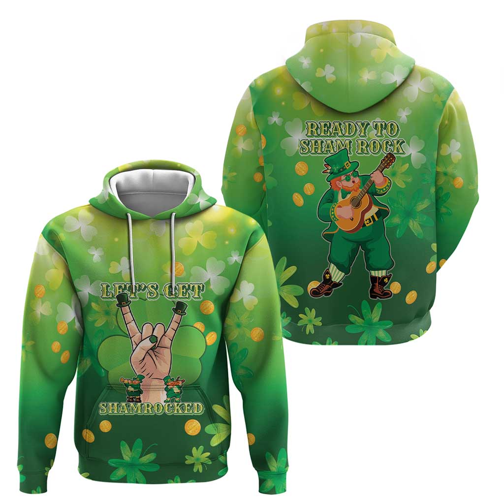 St Patrick's Day Hoodie Ready To Shamrock LT05