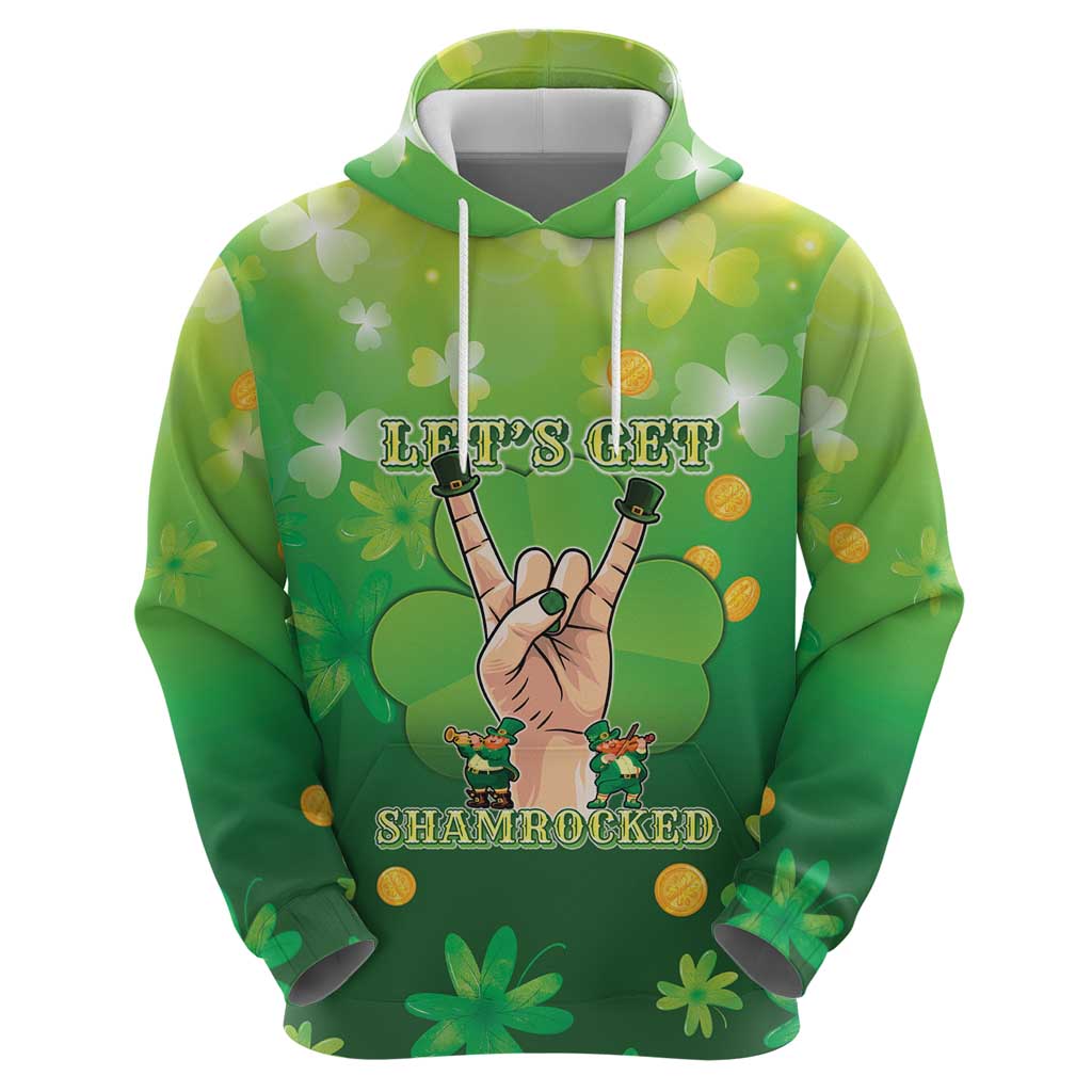 St Patrick's Day Hoodie Ready To Shamrock LT05