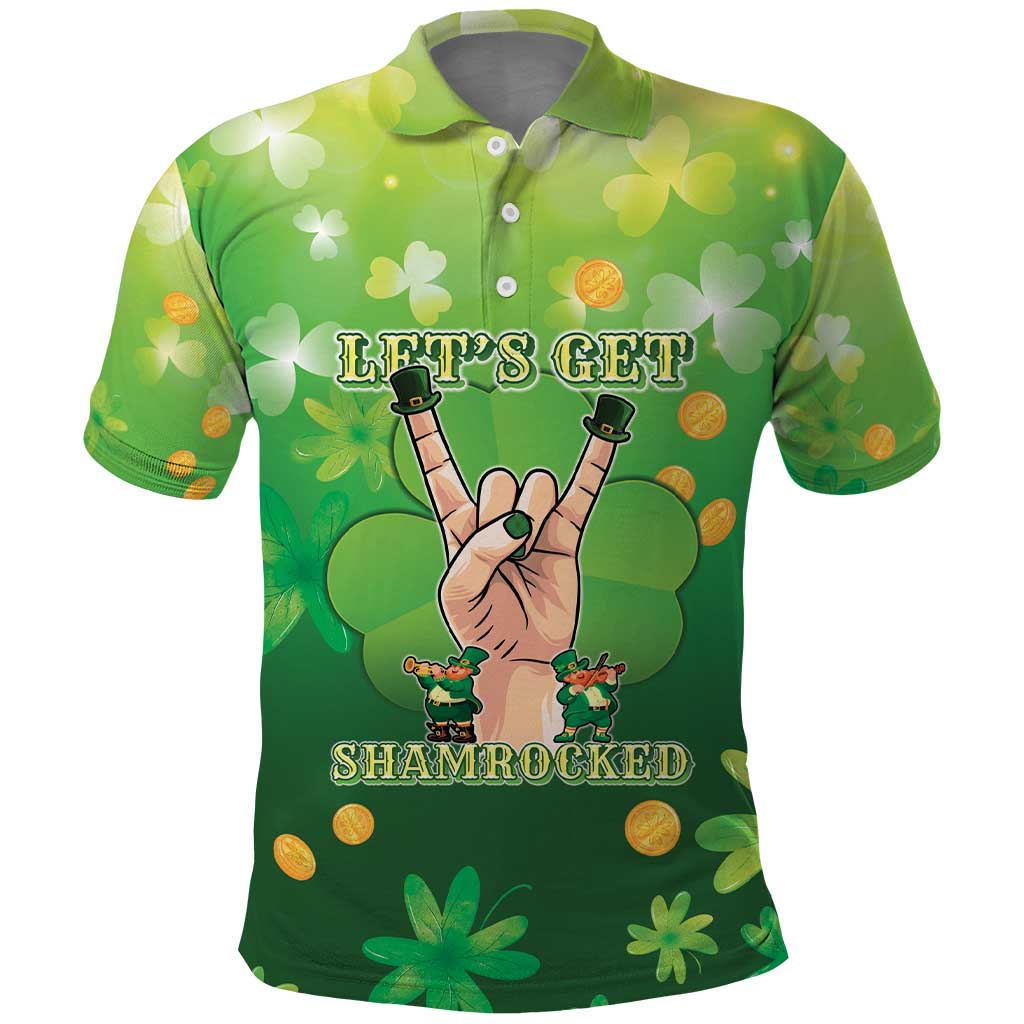 St Patrick's Day Polo Shirt Ready To Shamrock LT05