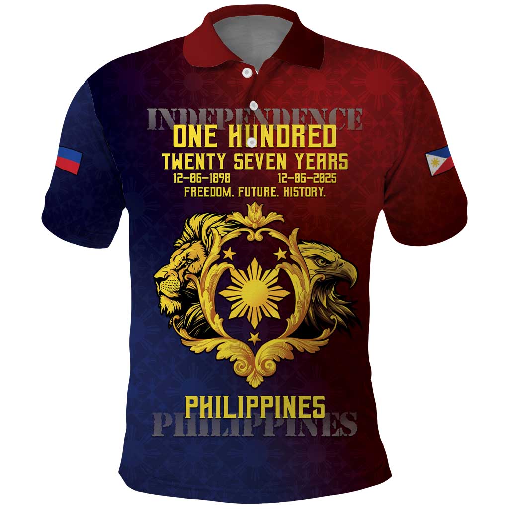 Philippines 127th Independence Day Polo Shirt Special Style LT05