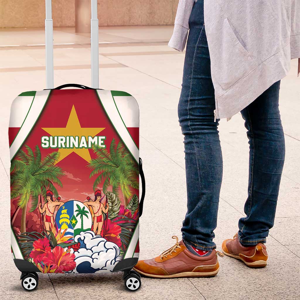 Suriname Ketikoti Luggage Cover Happy Emancipation Day LT05