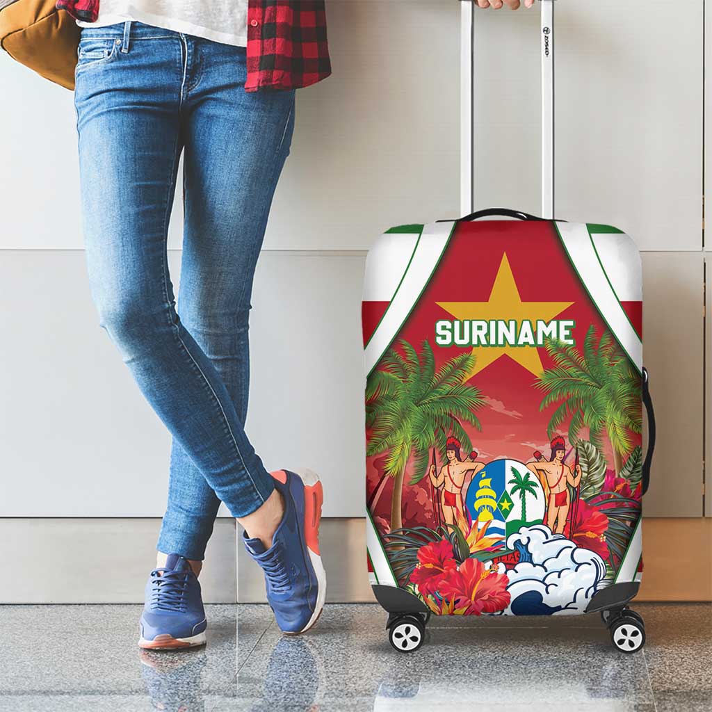 Suriname Ketikoti Luggage Cover Happy Emancipation Day LT05