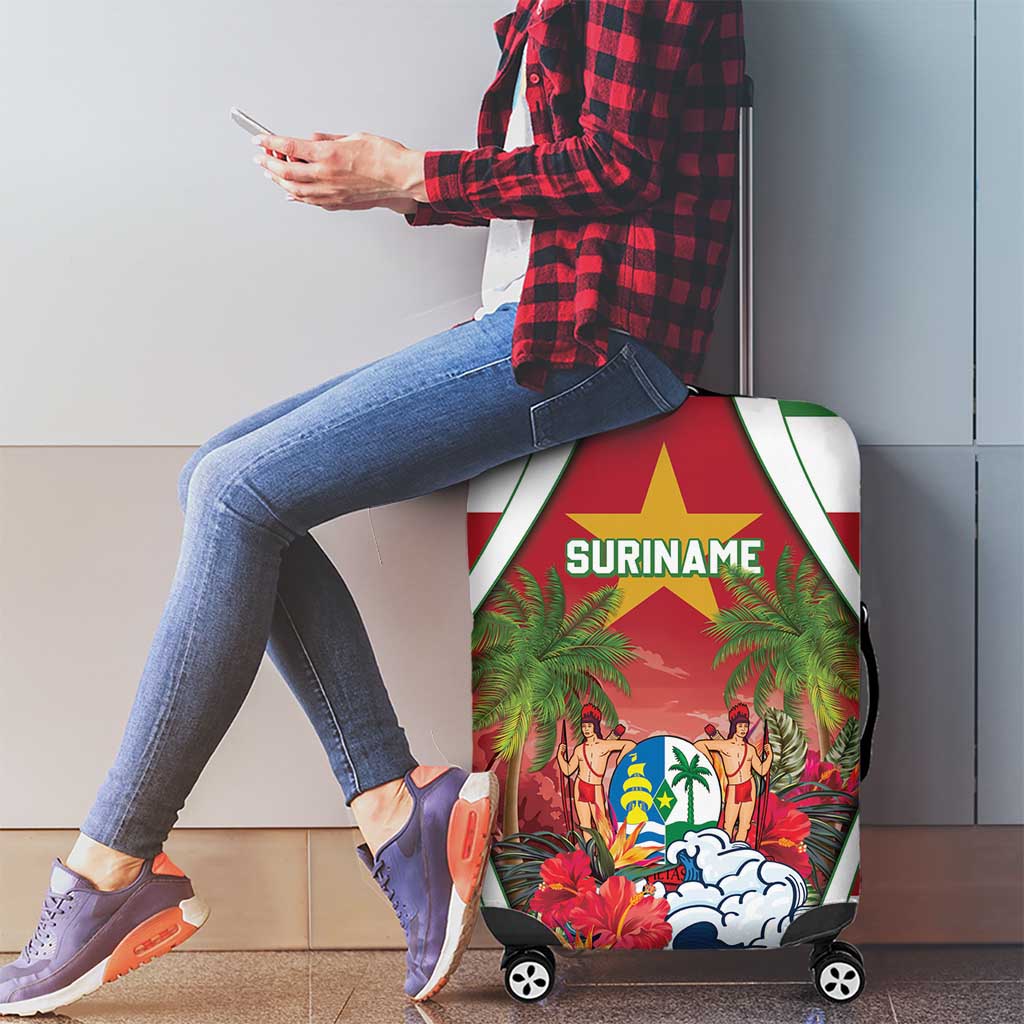 Suriname Ketikoti Luggage Cover Happy Emancipation Day LT05