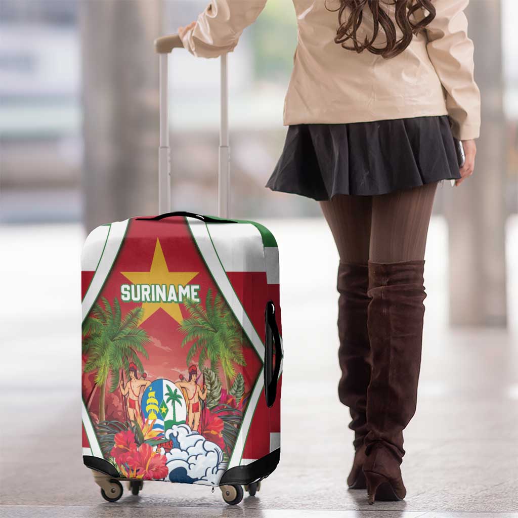 Suriname Ketikoti Luggage Cover Happy Emancipation Day LT05
