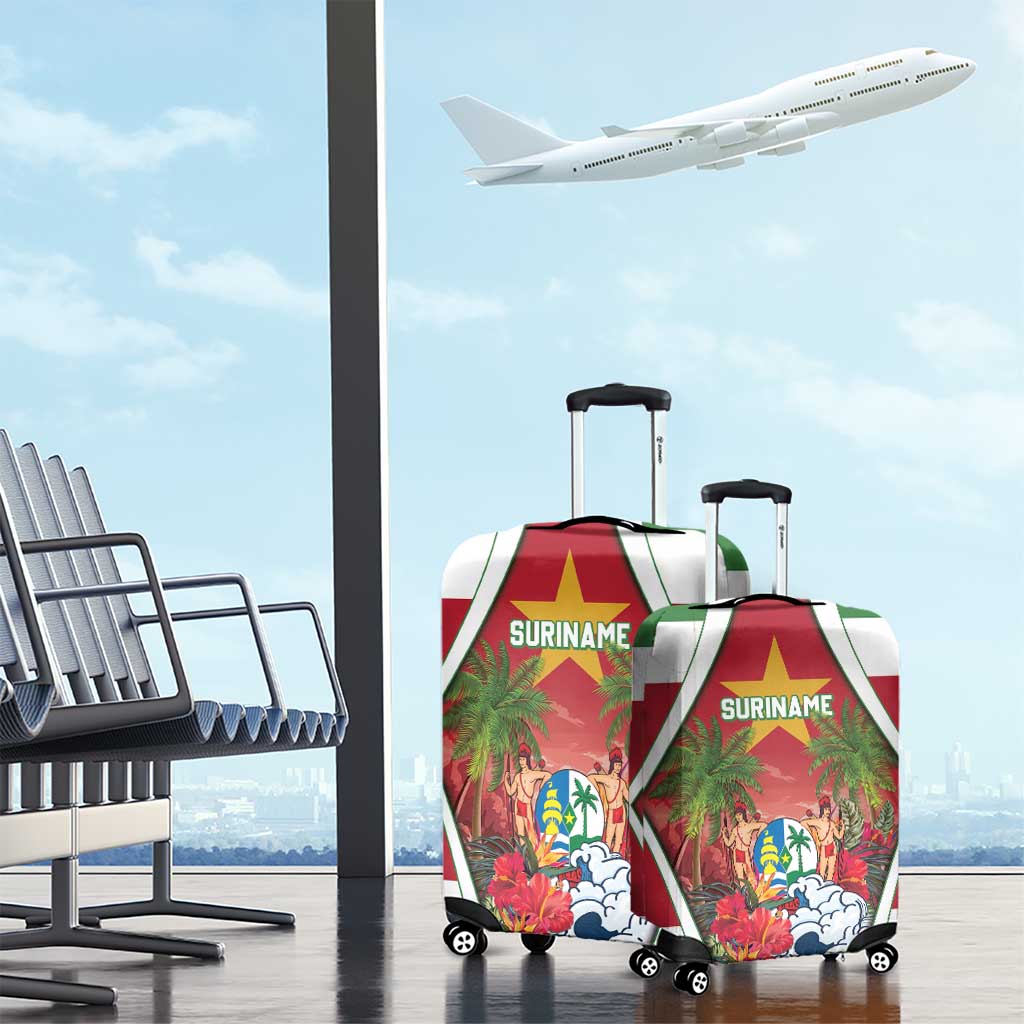 Suriname Ketikoti Luggage Cover Happy Emancipation Day LT05