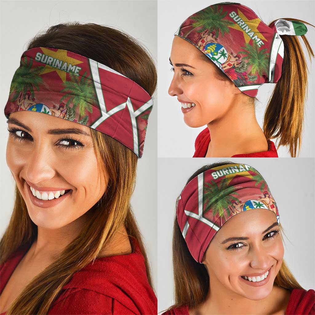 Suriname Ketikoti Neck Gaiter Happy Emancipation Day LT05