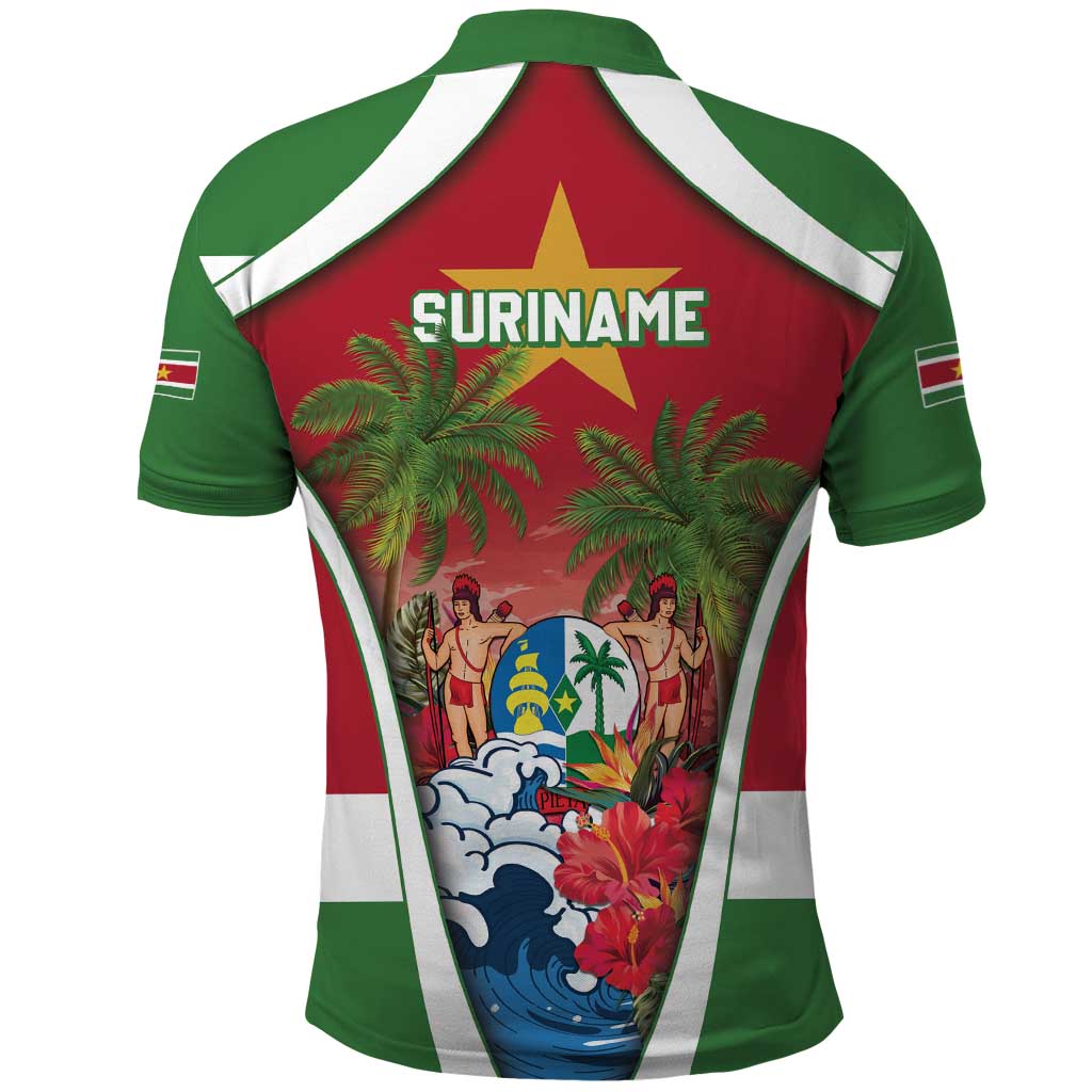 Suriname Ketikoti Polo Shirt Happy Emancipation Day LT05
