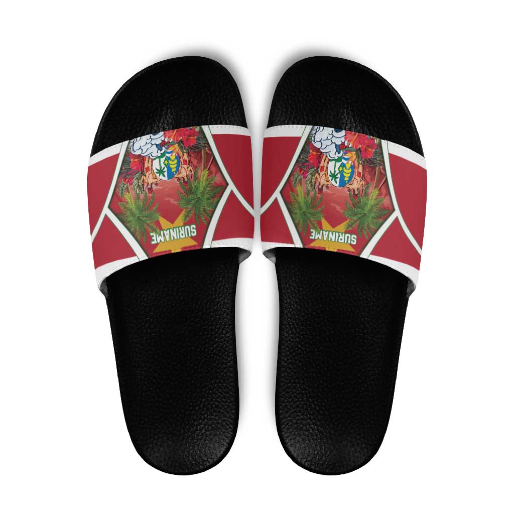 Suriname Ketikoti Slide Sandals Happy Emancipation Day LT05