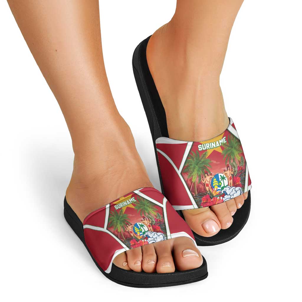 Suriname Ketikoti Slide Sandals Happy Emancipation Day LT05