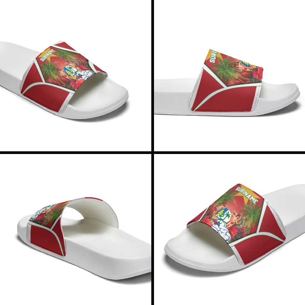 Suriname Ketikoti Slide Sandals Happy Emancipation Day LT05