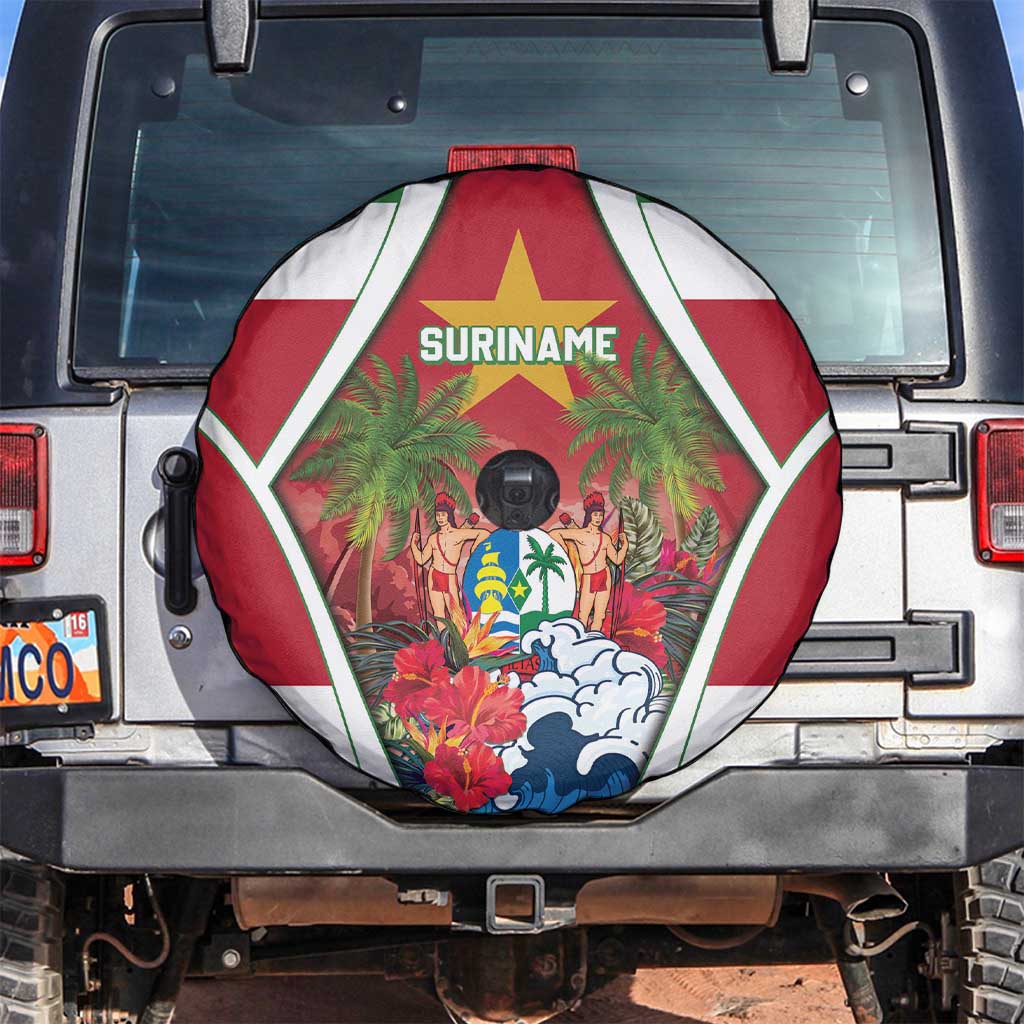 Suriname Ketikoti Spare Tire Cover Happy Emancipation Day LT05