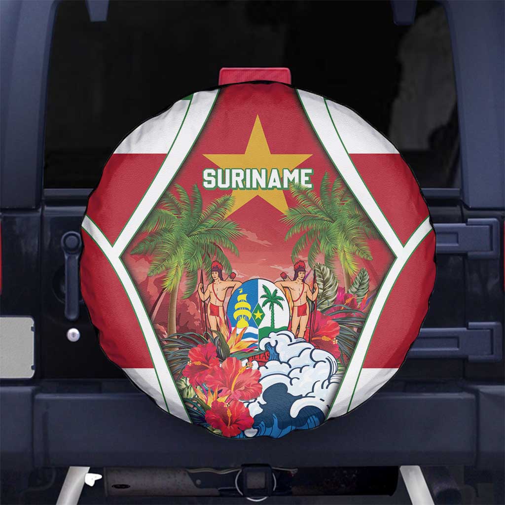 Suriname Ketikoti Spare Tire Cover Happy Emancipation Day LT05
