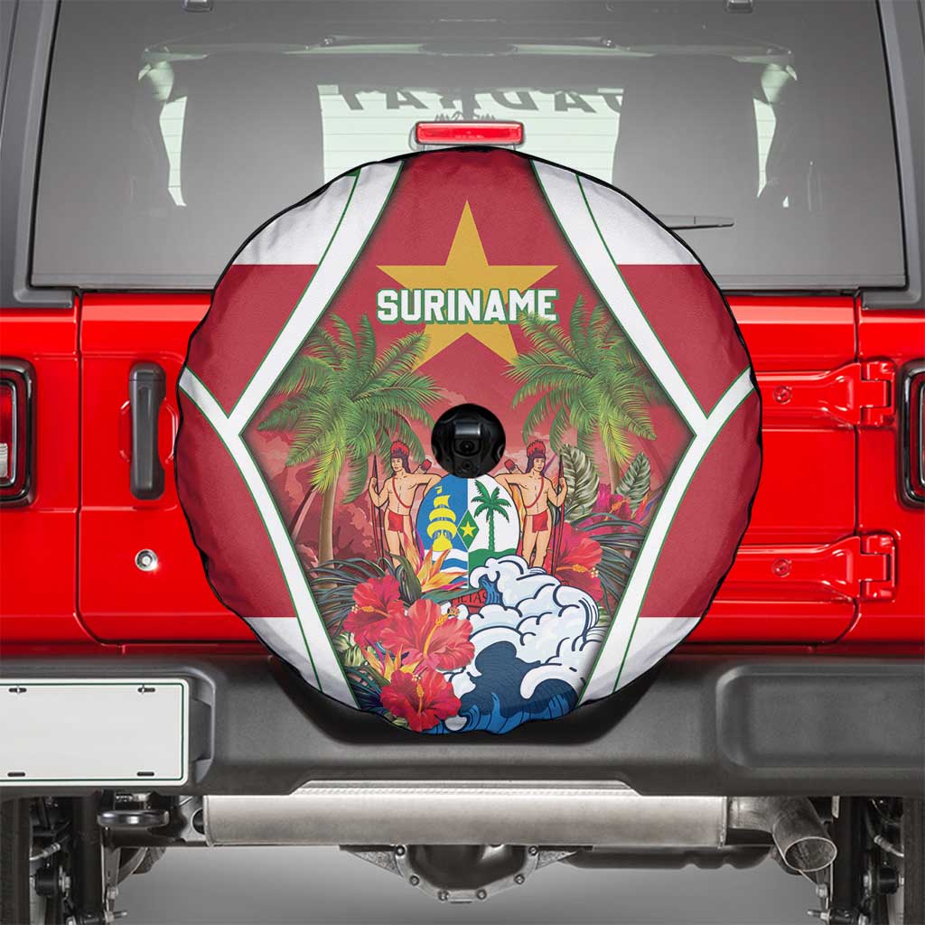 Suriname Ketikoti Spare Tire Cover Happy Emancipation Day LT05