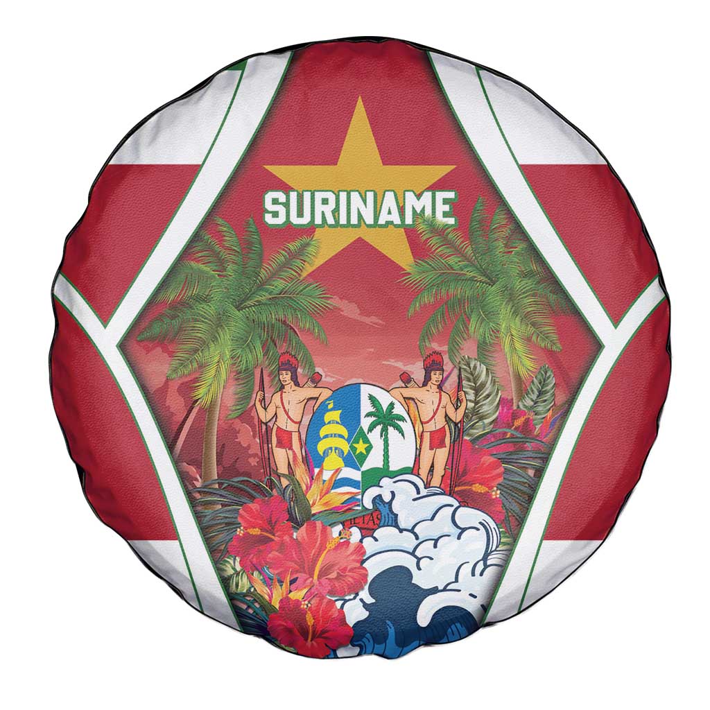 Suriname Ketikoti Spare Tire Cover Happy Emancipation Day LT05