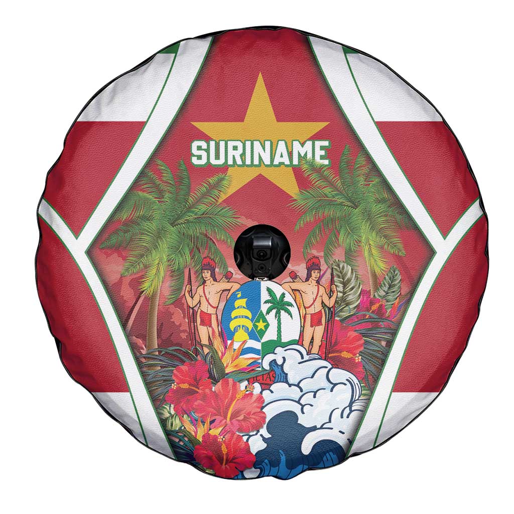 Suriname Ketikoti Spare Tire Cover Happy Emancipation Day LT05