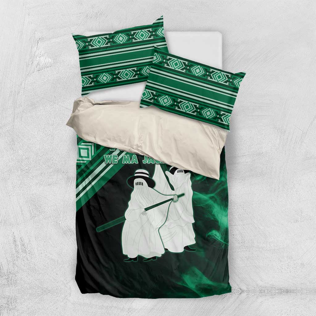 Nigeria Yoruba Festival Bedding Set Eko Spirit Eyo Masquerade LT05