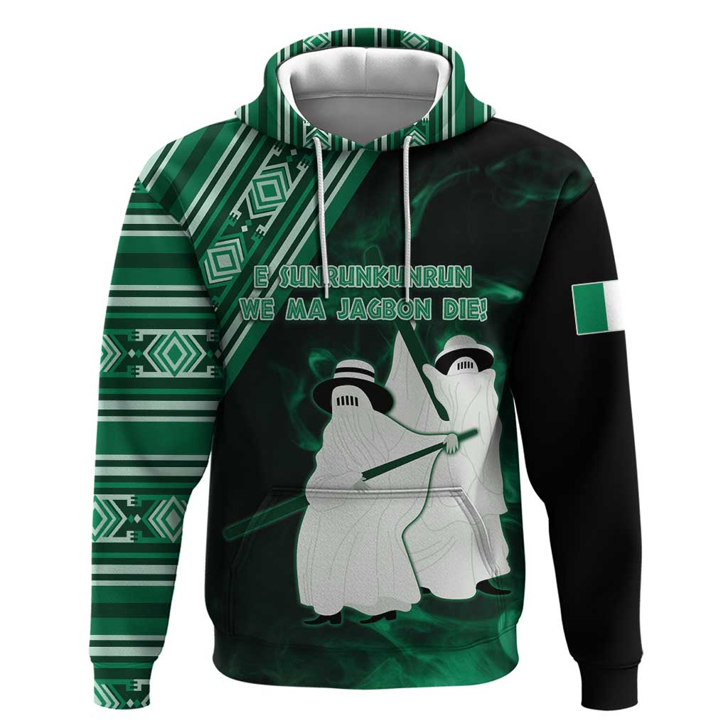 Nigeria Yoruba Festival Hoodie Eko Spirit Eyo Masquerade LT05
